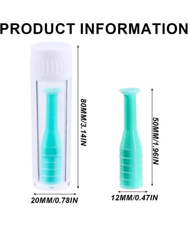 JOCXZI Pack of 4 Contact Lens Removers - Contact Lens Insertion Aid Contact Lens Green Inserter Remover with Storage Case for All Types of Cosmetic Contact Lenses for Home Travel - Buy Online on GoSupps.com