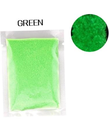 ibasenice 2 Pack Luminous Nail Glitter Resin Pigments Glow Fluorescent Powder Luminous Sand Fluorescence Green Siize 4 - Buy Online on GoSupps.com