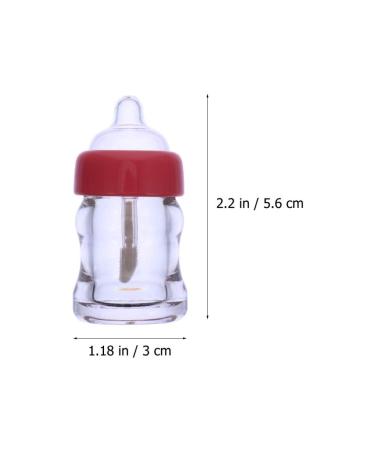 Beaupretty 15pcs Baby Bottle Lip Gloss Tubes - Mini Sample Plastic Bottles for Lip Balm & Cosmetics - Travel-Friendly Empty Lip Gloss Containers - Buy Online on GoSupps.com