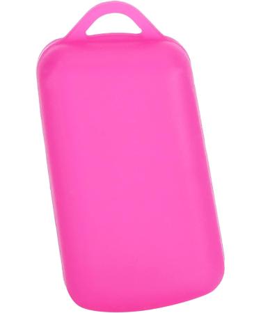 Silicone Electric Toothbrush Head Cover - Portable Protective Cap for Travel Camping & Bathroom | Rose Red - Buy Online on GoSupps.com