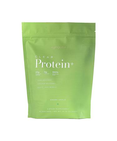 Xyngular Clear Protein+ Powder - Whey Protein Isolate 20g Ultra Light Protein Shake Grass-Fed Whey Protein Powder Instantly Dissolves No Blending Pre Workout or Post Workout - Green Apple