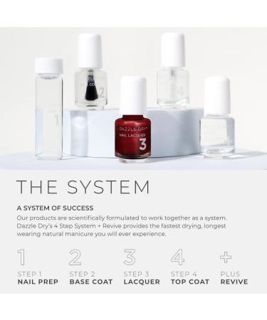 Dazzle Dry Nail Mini Lacquer - Livin' La Vida Yoga - Pale Pink Shimmer - 0.17 fl oz - Buy Online on GoSupps.com