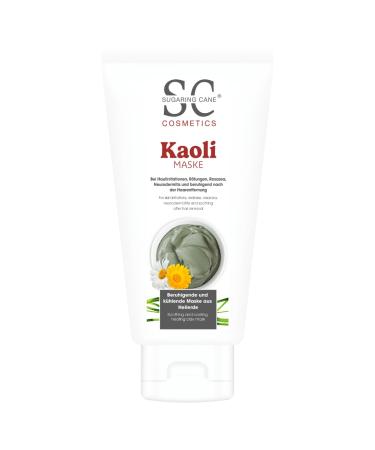 Sugaring Cane Kaoli Soothing Face Mask 150 ml | With Kaolin Chamomile and Calendula | Cleanses and Absorbs Oil | Facial Skin Cleansing | Made in Germany
