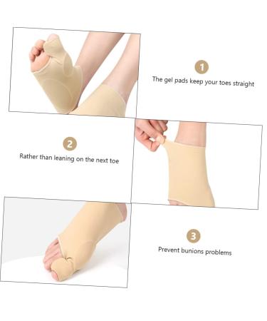 SECFOU Bunion Relief Separator Pads - Durable Valgus Orthotics for Toe Alignment - Buy Online on GoSupps.com