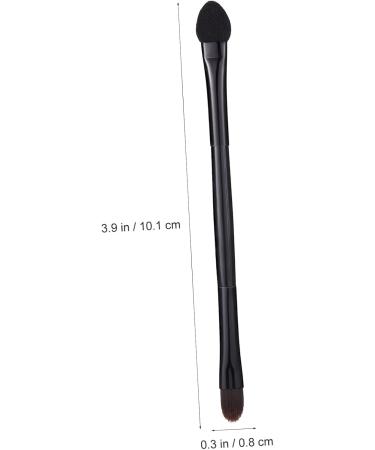 Beaupretty Powder Applicator Makeup double eye shadow makeup dual sided eye shadow applicator women face blending brush eye shadow Double Head Eyeshadow cosmetics lip brush Miss nylon Brush - Buy Online on GoSupps.com