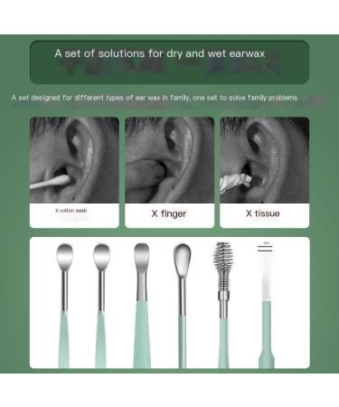 Earwax Cleaner - 12-piece Earwax Cleaning Tool Set 2024 Most Professional Earwax Cleaner Master Earwax Cleaning Tool Set Ear Cleaner Earwax Removal Tool with PU Leather Case - Buy Online on GoSupps.com