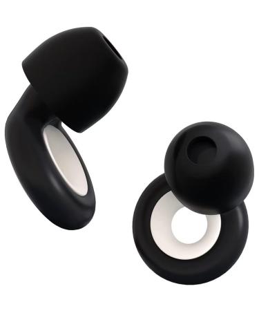 Ear Plugs for Sleeping Concerts Live Events & Noise Sensitivity 25dB Noise Reduction with 3 Pairs of Silicone Ear Tips