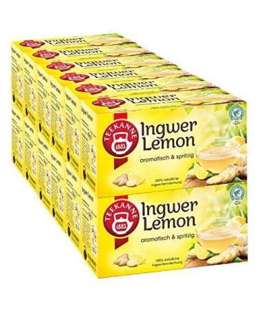 Teekanne GmbH & Co. KG Ginger Lemon Teapot Set of 12