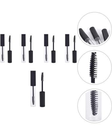 POPETPOP 5pcs Mascara Brush Empty Bottle Tube Technology Mascara Refillable Bottle Eyelash Portable Bottle - Buy Online on GoSupps.com