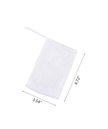 ELANE Handmade Soap Bubble Mesh Bags - 10 Pcs Exfoliating & Foaming Net Bags - Buy Online on GoSupps.com