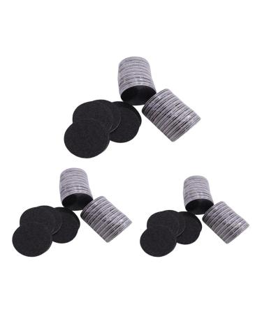 180x 80 & 100 & 180 Mesh Disposable Round Sandpaper Disc for Dead Skin Removal