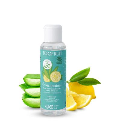 OF Les mains Toofruit Hand Cleanser No Rinse Lemon Aloe Vera 100 ml