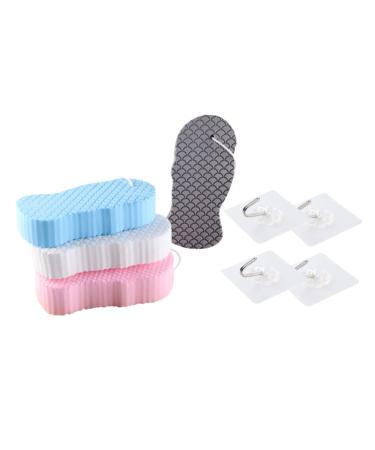 FOMIYES 1 Set Children's Bath Sponge Sponges for Cleaning Bath Stuff for Kids Bath Loofah Spa Painless Scrub Kids Bath Sponge Body Loofah Sponge Bathing Supplies Comfortable Baby Sponge 3D