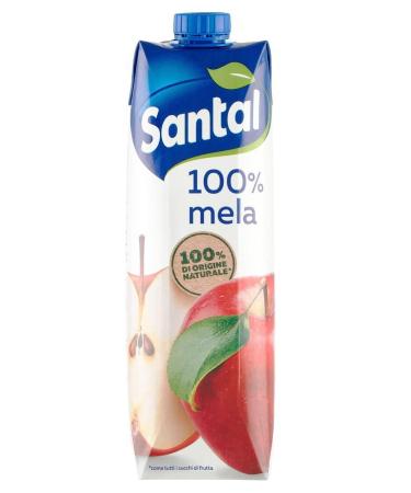 Parmalat Santal I Classici Fruit Juice Apple 100% natural fruit juice Soft drink Tetrapack 1000ml