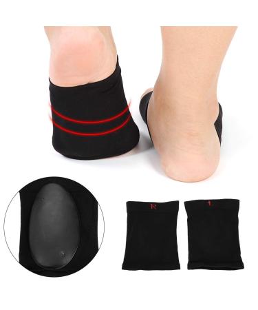 Silicone Foot Arch Support Insoles | Pain Relief for Plantar Fasciitis | Reusable Compression Pads for Sore Feet - Buy Online on GoSupps.com