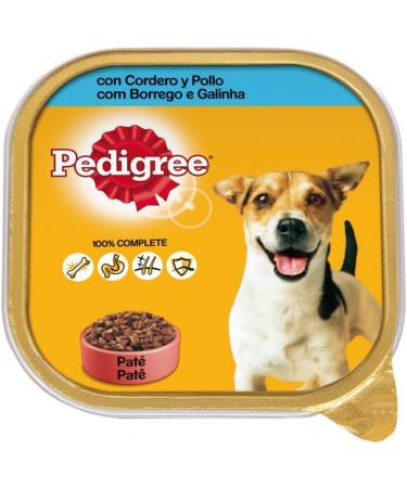 Pedigree Wet Food for Adult Dogs Lamb and Chicken Flavor (Pack of 20 x 300g) - Buy Online on GoSupps.com