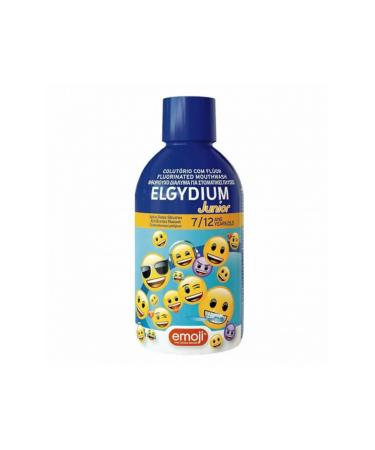 Elgydium junior mouthwash emoji 500 ml