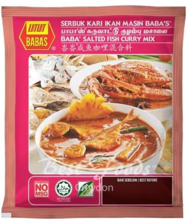 SEELANS BABA SALTED FISH CURRY MIX 250g - Buy Online on GoSupps.com