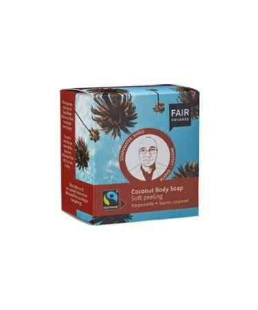 Fair Squared Gentle and exfoliating coconut body soap 80g