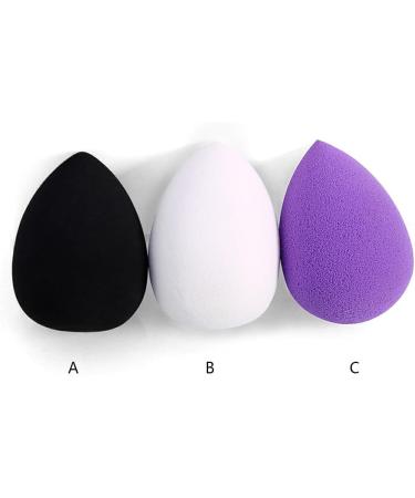 Dajidafu Facial Make Up Sponge Foundation Concealer Cosmetic Puff Recycling Portable Powder Smooth Cosmetics for Professional Black - Buy Online on GoSupps.com