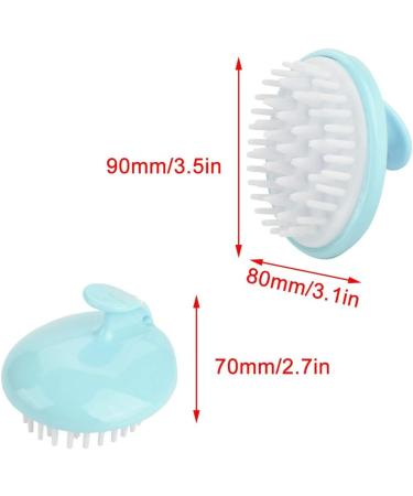 Verdant Touch Shampoo Brush - Waterproof Scalp Scrubber & Stress Relief Massage Device | Green Hair Care - Buy Online on GoSupps.com
