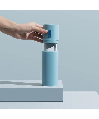 Portable Travel Toothbrush & Toothpaste Holder - White Organizer Case for Home & Outdoor - Buy Online on GoSupps.com