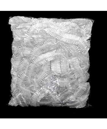 Piqiuqiu 100 Pcs One-Way Shower Hood - Plastic Hair Protection Cap for Salon Spa Travel & Hotel - Transparent Braids Shower Cap - Buy Online on GoSupps.com