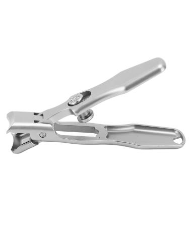 Stainless Steel Nail Clipper Wide Jar Openning Fingernail Toenail Clipper for Thick Nails 16mm