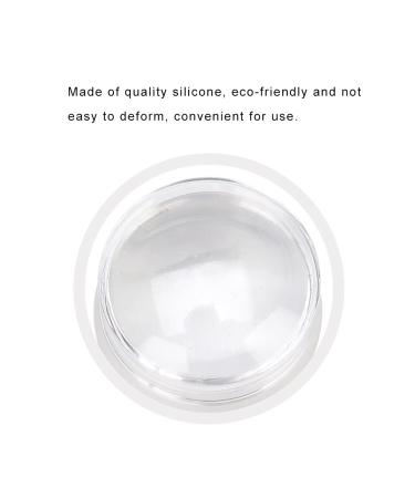 Silicon Nail Art Stamper with Lid - Perfect for Beginners & Professionals - Silver Schaber Stamper for Nail Studios & Nail Art Schools - Buy Online on GoSupps.com