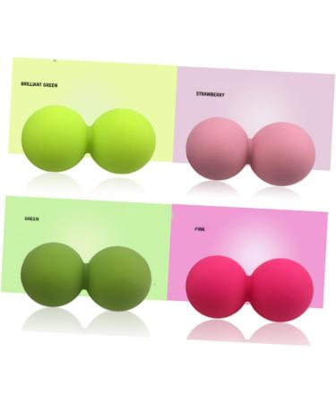 Frcolor 3ST Peanut Massage Ball - Myofascial Release & Relaxation - Solid Weightlifting Equipment for Yoga & Muscle Recovery - Buy Online on GoSupps.com