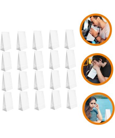 50Pcs Disposable Vomit Bags - Portable and Waterproof Emesis Bags for Carsickness, Travel, and Sports - Buy Online on GoSupps.com
