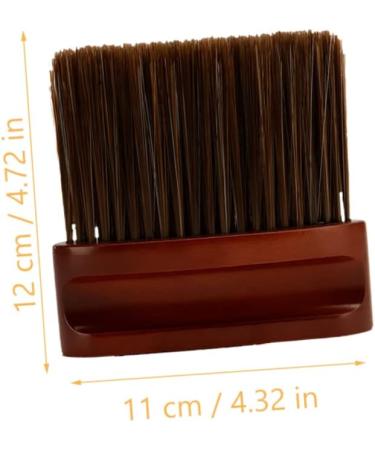 MAGICLULU Neck Brush Barber Supplies Neck Cleaning Brush Hair Cleaner Brush Neck Duster Brush Hair Cleaning Brush Hair Salon Brush Broken Hair Brush Hairdressing Neck Duster 12X11X2CM Black - Buy Online on GoSupps.com