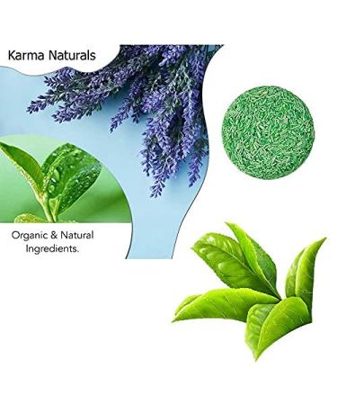 Karma Naturals Green Tea Shampoo Bar - Nourishing Haircare for Healthy Locks | Eco-Friendly & International Shipping - Buy Online on GoSupps.com