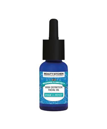 Beauty Kitchen - Seahorse Plankton + High Definition Facial Oil 10ml - Rejuvenating Facial Oil - Enhances Skin's Natural Radiance - Skincare Essential