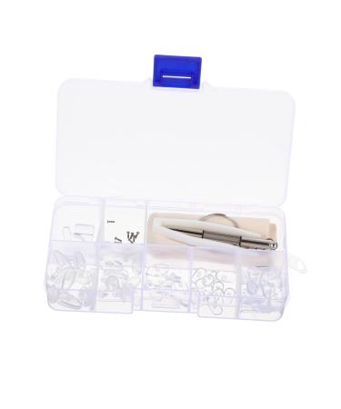 Healeeved 1 set tool for glasses repair screw set for glasses glasses pad glasses tweezers Glasses screws. Watch Tools for glasses repair PP glasses