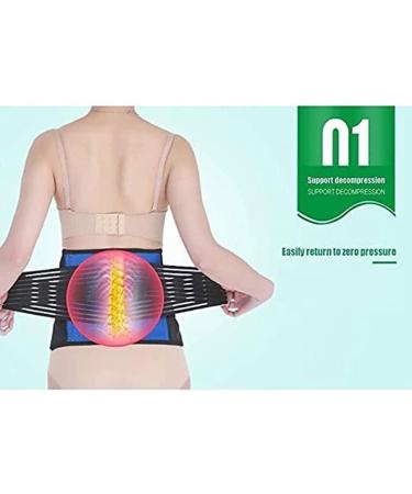 Buy Tylxayoxa Back Support & Lumbar Belt - Weight Loss Pain Relief Sports Protection | XXXXL/XXXXXX-LARGE Black - Buy Online on GoSupps.com