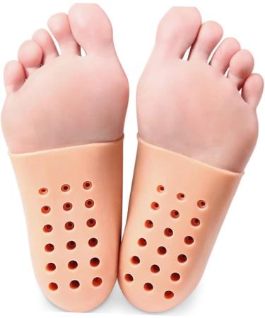 FOMIYES Height Increasing Insoles - 4 Pairs of Comfortable Shoe Inserts for Men & Women | Boost Height with Damping Heel Sock Pads - Buy Online on GoSupps.com