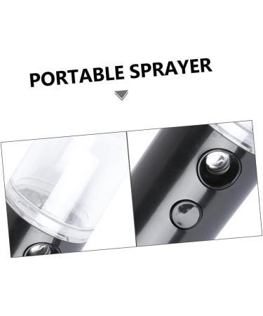 Gogogmee 1pc Portable Humidifier Air Mister for Essential Oils Diffuser for Hand Facial Mister Black Plastic - Buy Online on GoSupps.com