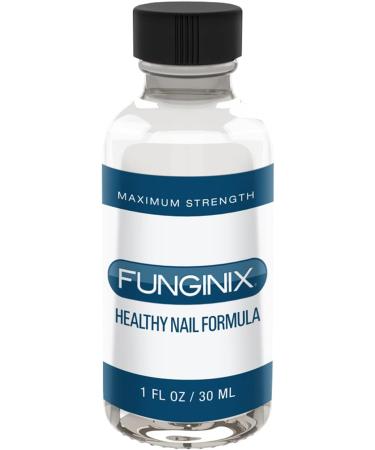 FUNGINIX Healthy Nail Formula - Finger and Toe Fungus Treatment, Made in USA, Eliminate Fungal Infections, Maximum Strength Solution (1 Fluid Ounce)