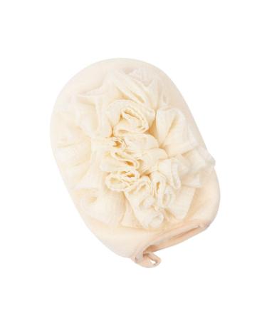DOITOOL 1pc Bath Flower Gloves Bubble Maker Scrubbing Glove Exfoliating Bath Glove Back Bathroom Supply Take a Bath Sponge