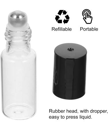 Beaupretty 10pcs Clear Roller Bottles - Empty Glass Essential Oil & Makeup Bottles for International Shipping - Buy Online on GoSupps.com