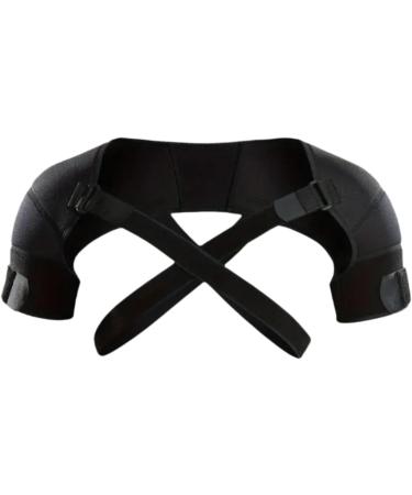 Kokiya Shoulder Wrap Protector Double Shoulder Brace for Men Women Shoulder Support Strap for Lifting Exercise Tennis Sports Hiking - Buy Online on GoSupps.com