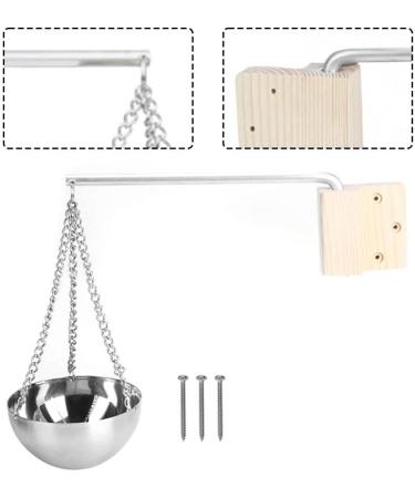 Support en acier inoxydable pour sauna spa huiles essentielles bol d'aromath rapie support en bois convient pour sauna et centre de spa pour am liorer l'ar me agr able - Buy Online on GoSupps.com