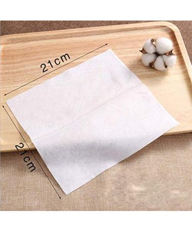 Ouukaide 2-Pack 100% Soft Cotton Manual Towels - Removable Disposable Multi-Purpose Face Towels for Makeup Removal & Cleansing - Buy Online on GoSupps.com