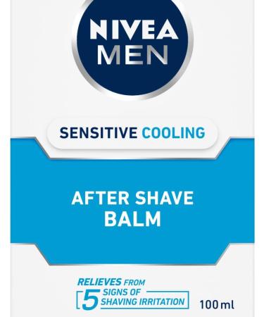 Nivea Men Sensitive Cooling After Shave Balm 100ml - Soothing & Hydrating | International Shipping from India - Buy Online on GoSupps.com