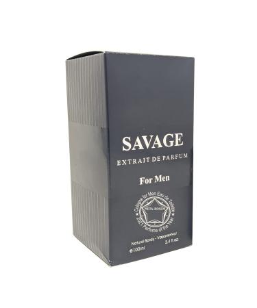 BOSEM Savage Extrait De Parfum Spray for Men 3.4 oz - Masculine Scent Gift - Buy Online on GoSupps.com