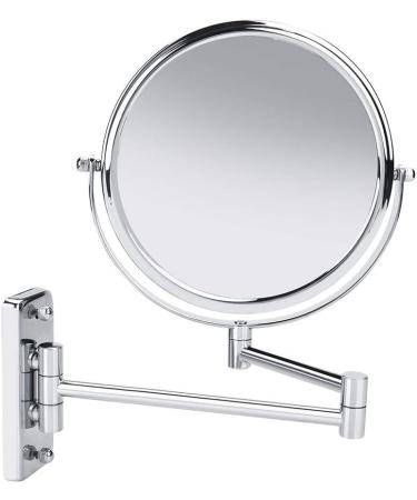 Rust-Proof Swivel Wall Makeup Mirror - High Definition for Home & Hotel Use - Buy Online on GoSupps.com