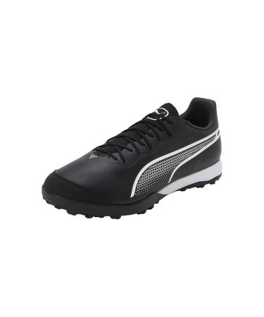 PUMA Unisex King Pro TT Football Boots 45 EU Puma Black Puma White