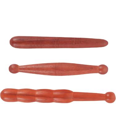 Gatuida 12 Stk Acupressure Massage Bars - Wooden Roller Foot Massager & Magic Wand Tool for Relaxation | International Shipping Available - Buy Online on GoSupps.com