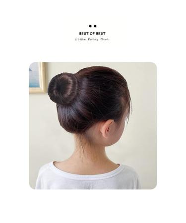 Buy Cuhza 4-Piece Magical Hair Knot Set - Upgraded Hair Bun Maker & Sponge Clips for Perfect Styling - 2 Large & 2 Small Black Donut Tools - Buy Online on GoSupps.com